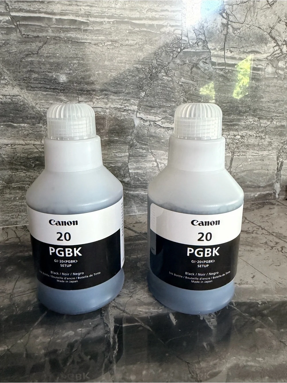 Canon PGBK 20 Black Ink Bottles (170 ml each)